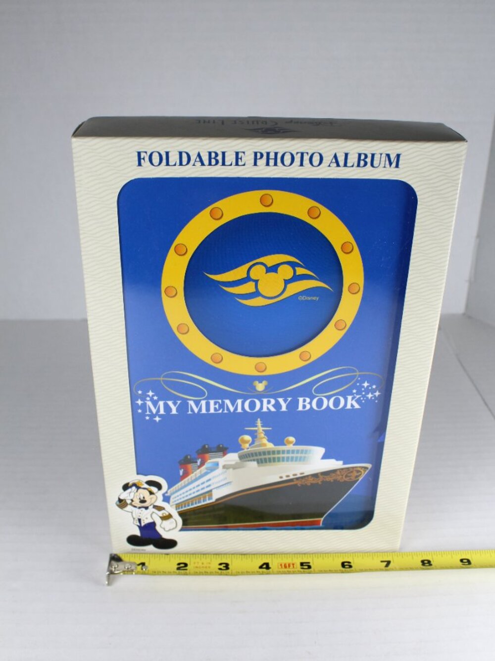 Disney Cruise Line Foldable Photo Album Memory Book NEW